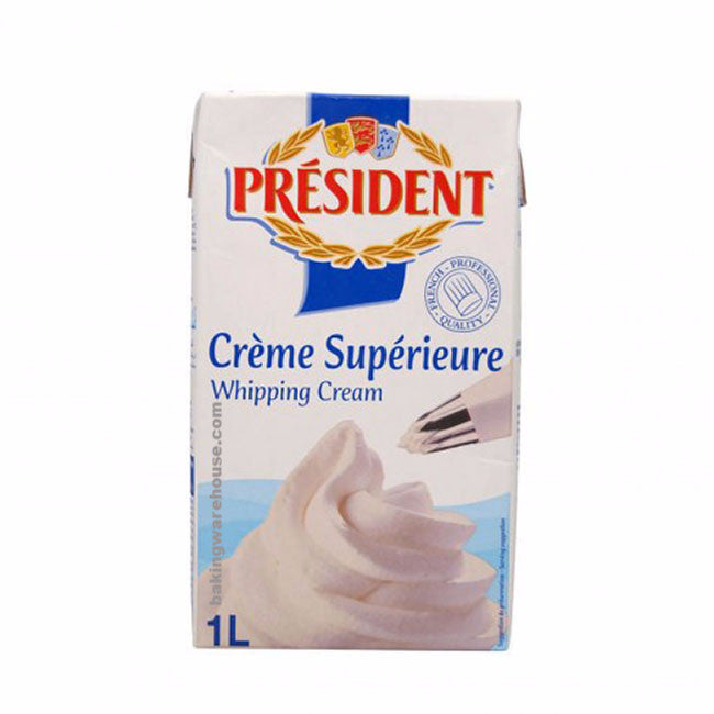 President Whipping cream 1Ltr.