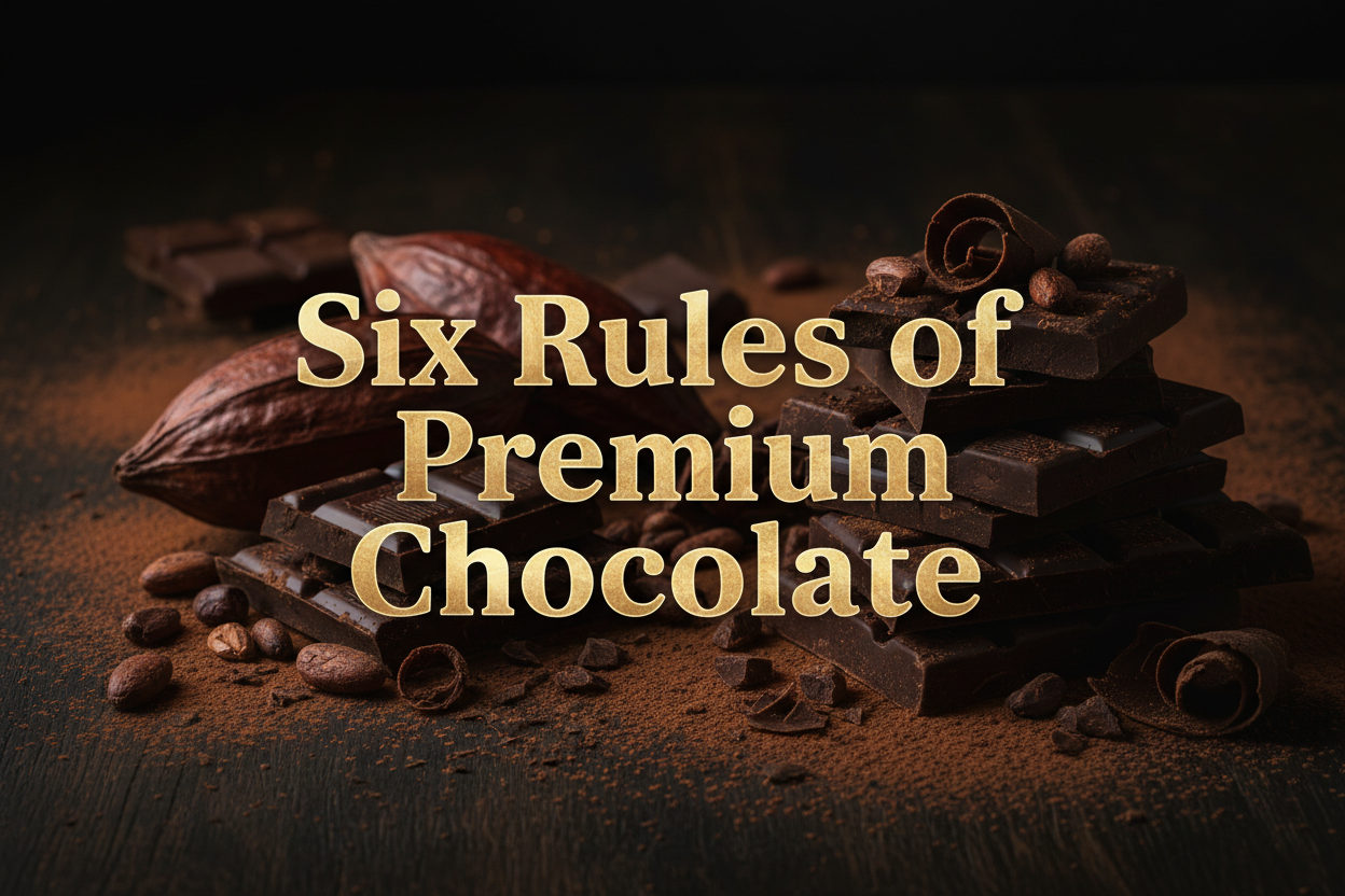 Six rules of premium chocolate
