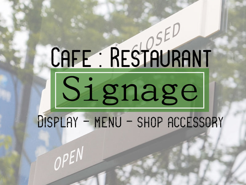 Shop Signage & Display tag