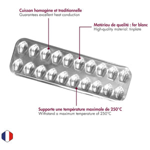 Mini madeleine bake form