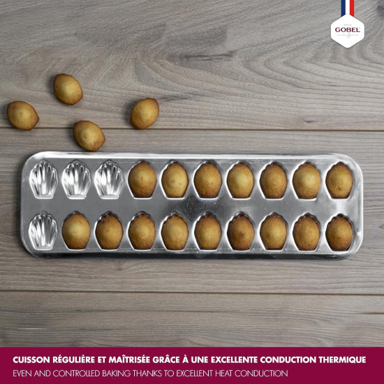 Mini madeleine bake form