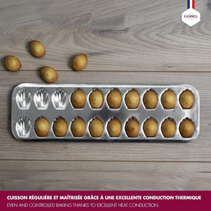 Mini madeleine bake form