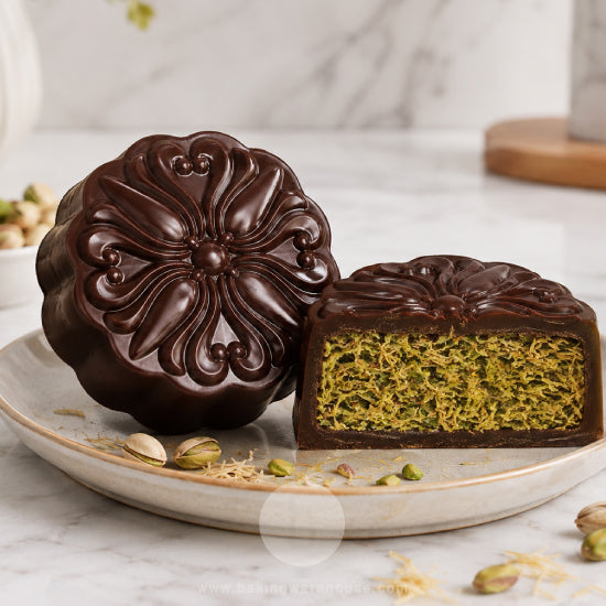 Chocolate Moon Cake mould cw1542  | Chocolate world