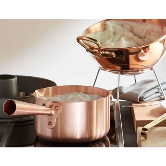 Sugar sauce pan Copper handle