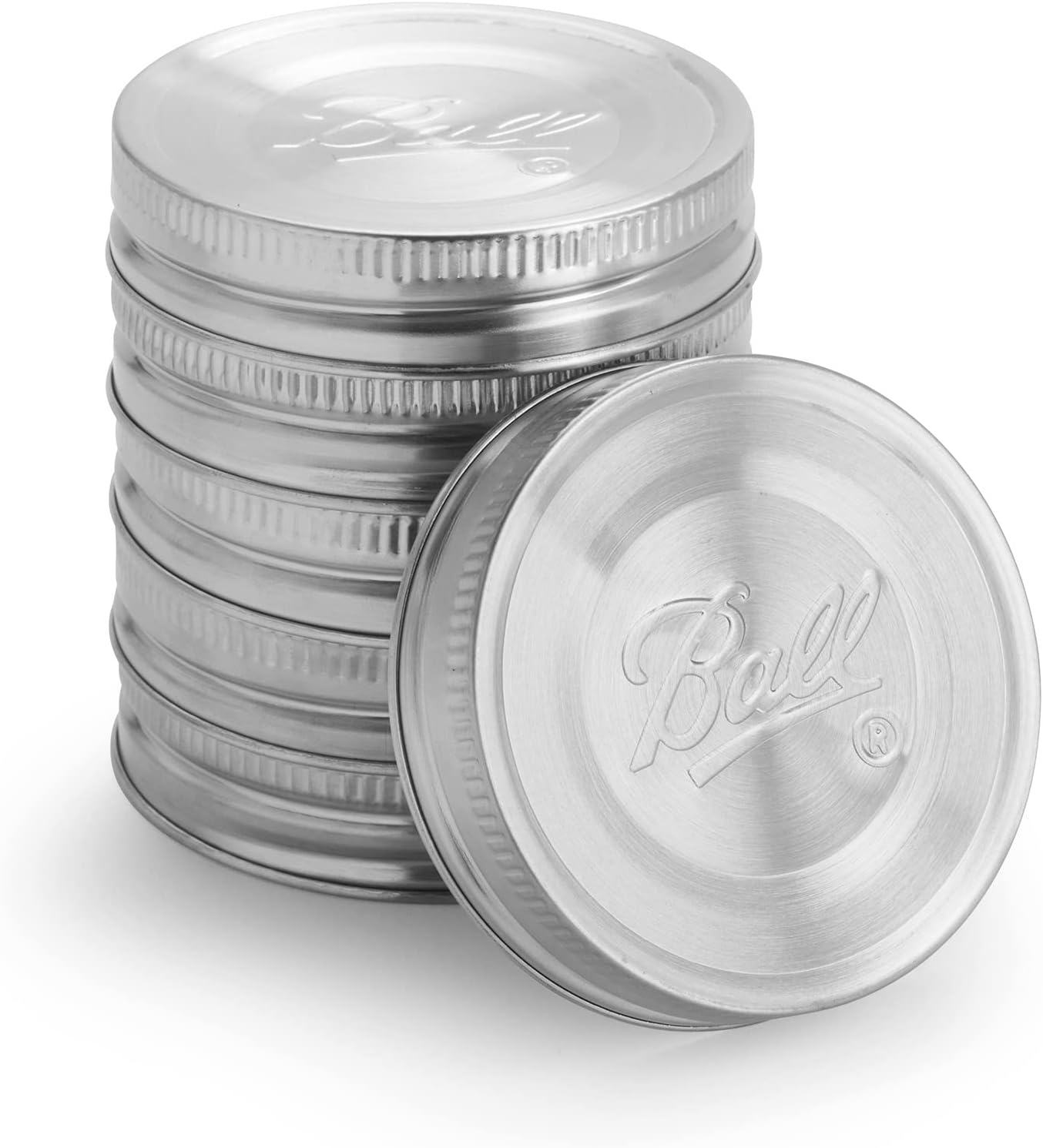Ball Stainless Steel One-Piece Mason Jar Lids