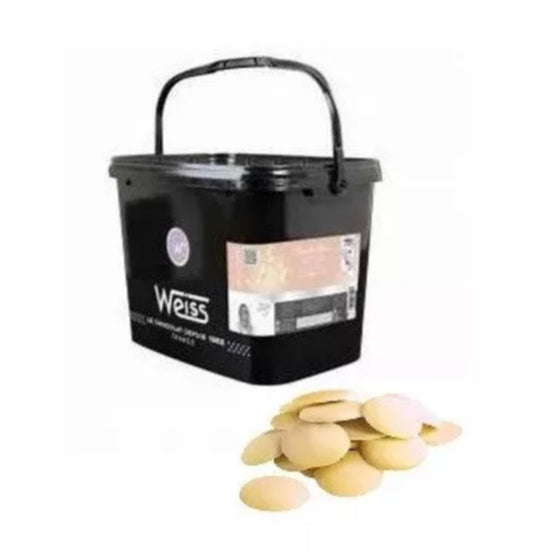 Weiss 29% NEVEA White chocolate button 5kg