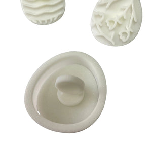 Egg cookie press and cookier