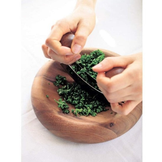 Wooden Acacia Herb Chop Set