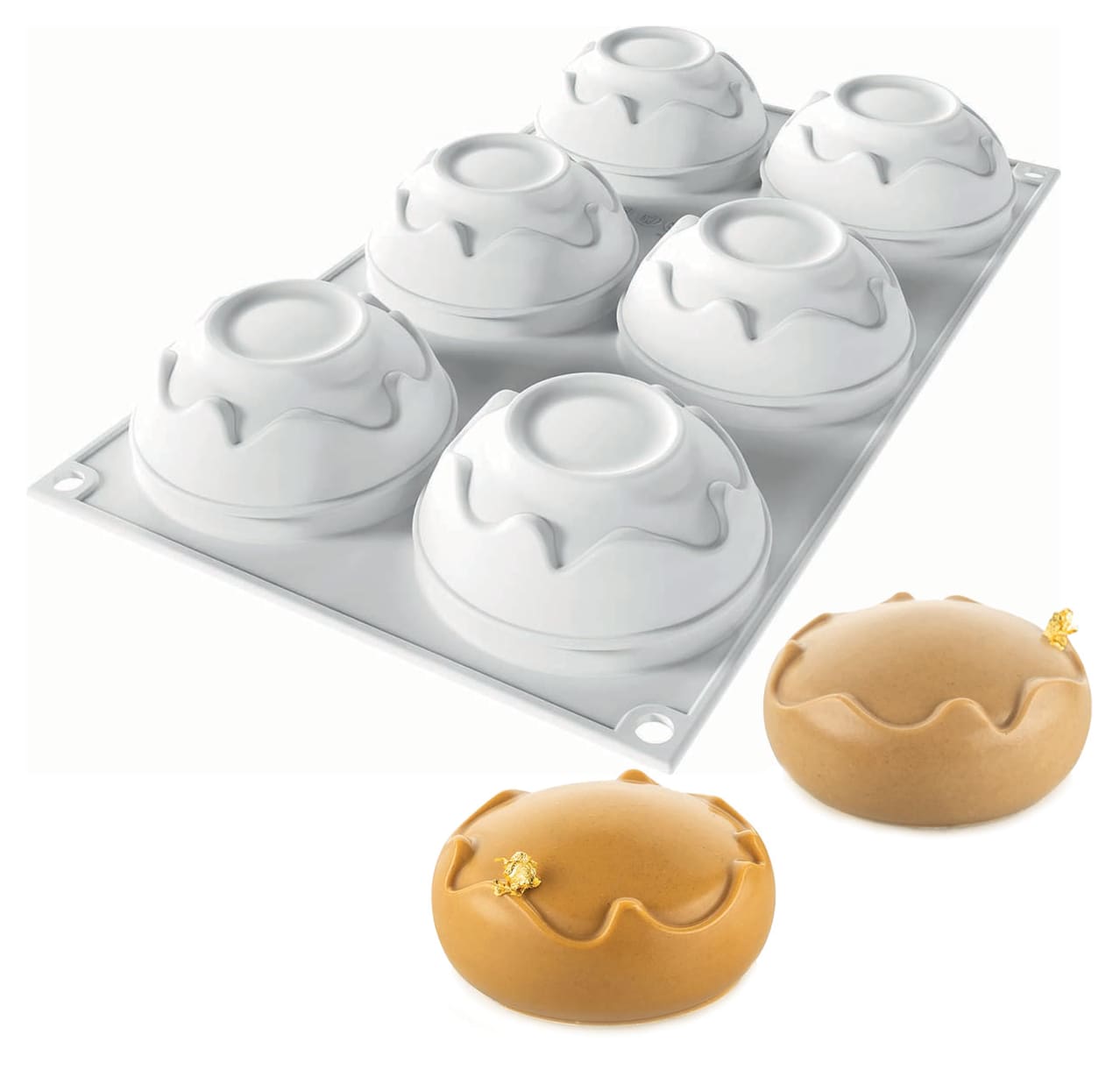 6 Splash Silicone Mould