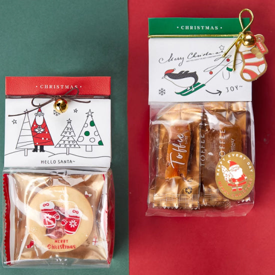 Cookie cello bag with tag 50pieces