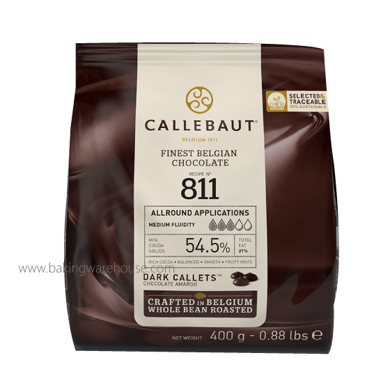 Callebaut 811 Dark Couverture 54%