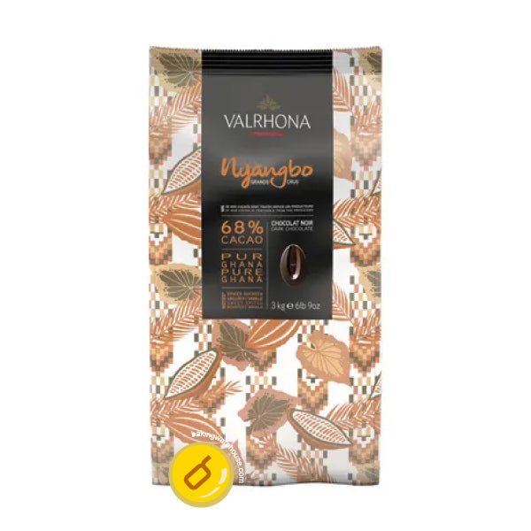 Valrhona 碎黑朱古力 Nyangbo  68% (迦納) 2.5kg