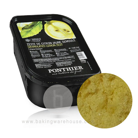 Ponthier frozen Lemon Zest 500g