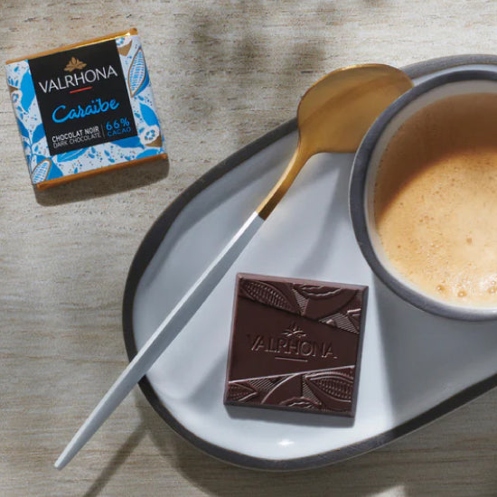 Valrahona Caraibe 66% Dark chocolate square  2kg