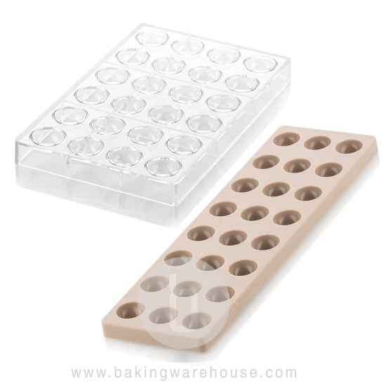 Silikomart Chocolate mold - Kit semisfera 01 (31mm)