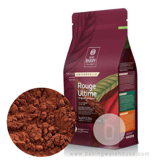 Cacao Barry - 可可粉Rouge Ultime 20-22%Cacao powder  1kg