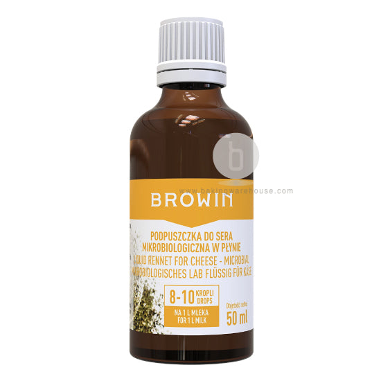 Liquid microbial rennet 50ml (vegetarian)