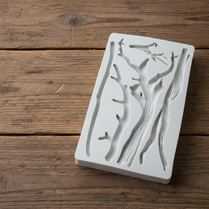 Silicon mold -wooden branches