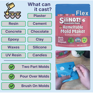 Food grade Silicon casting mold -Remeltable-Reusable