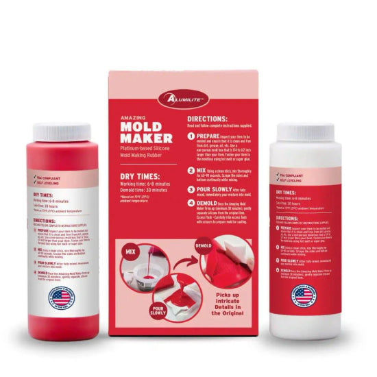 Amazing Mold Maker Silicon mold Maker - Food safe Silicon casting 16oz