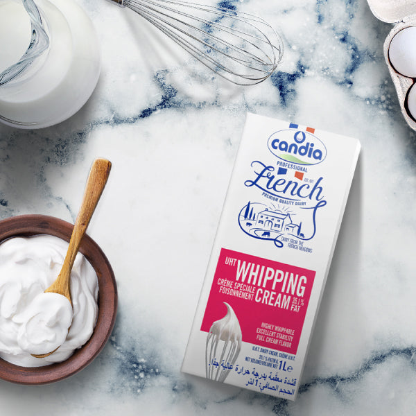 Candia UHT Whipping cream 35.1 % 12 x 1Ltr.