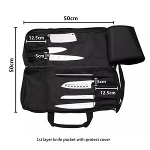 Oxford fabric knife Bag | Black