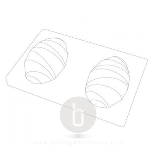 Valrhona  Chocolate Egg mold 14cm- Origami egg mold