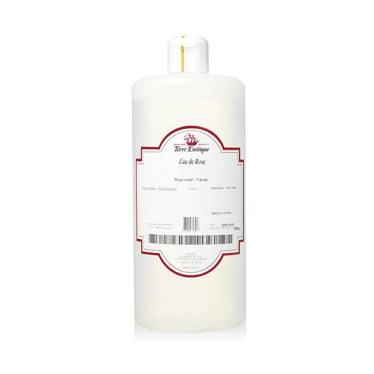 Rose water 1000ml - Terre Exotique