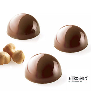 Chocolat mold Half sphere Semifera 01- silikomart