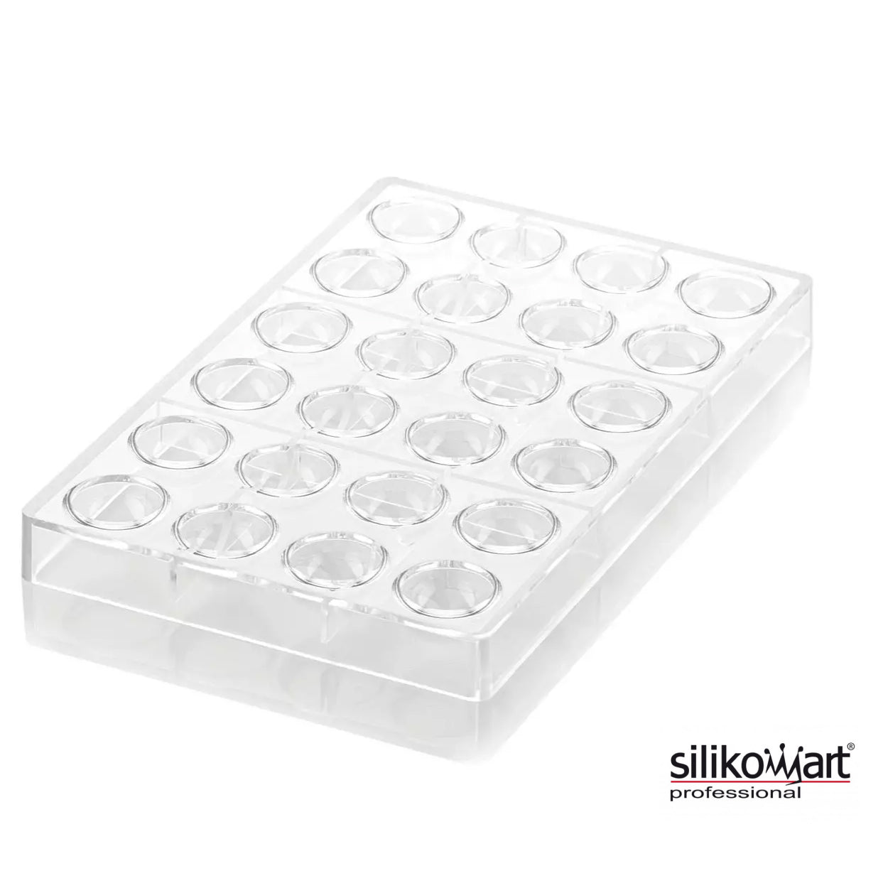 Chocolat mold Half sphere Semifera 01- silikomart