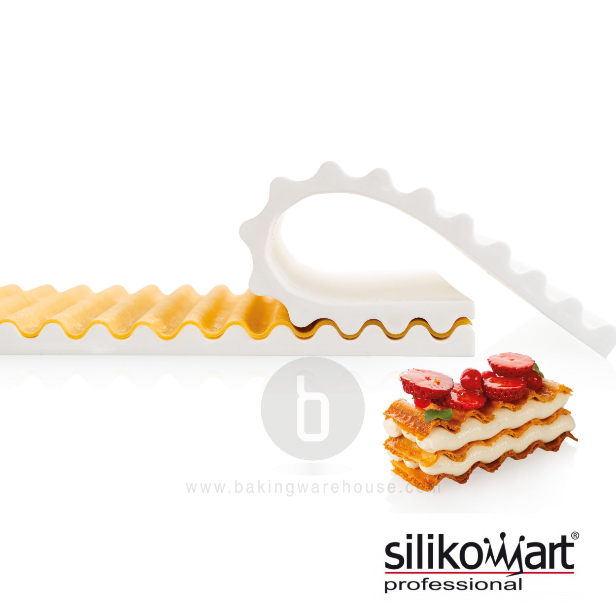 Sea |Set of 2 silicon mats -silikomart