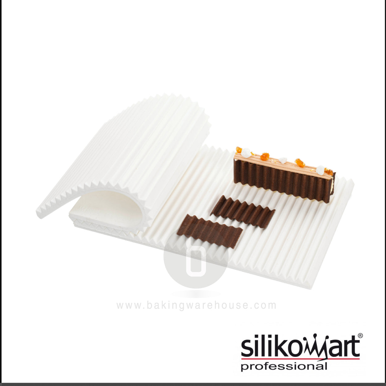 Mountain |Set of 2 silicon mats -silikomart