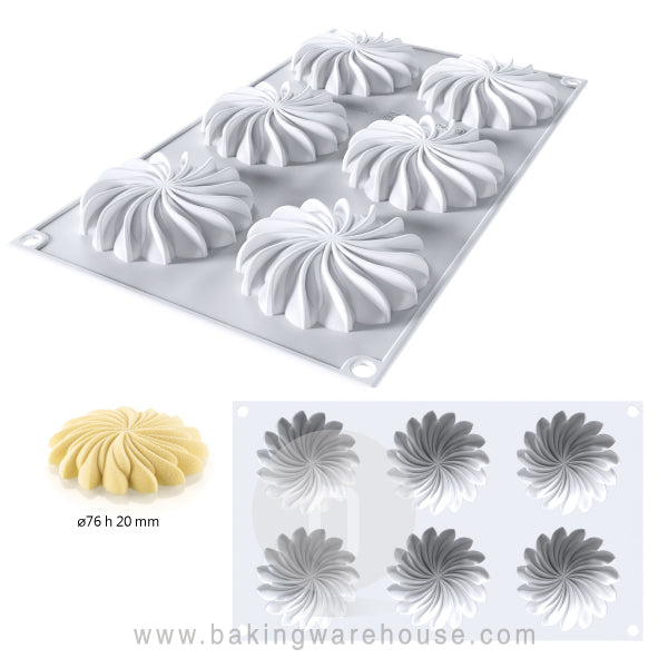 Saint Honoré 40 silicon mold - Silikomart