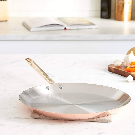 Crepes Pan Brass Handle 30cm