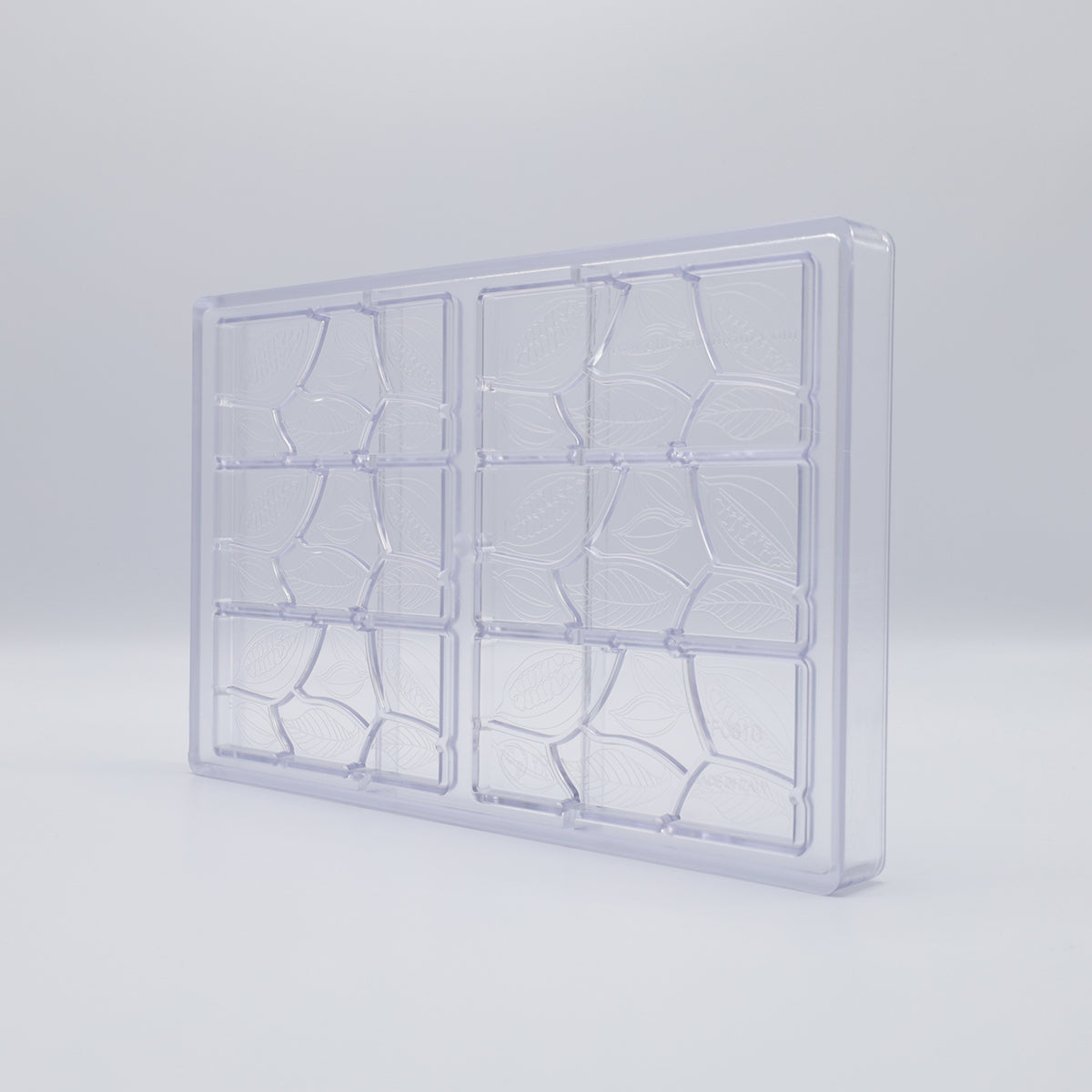 CHOCOLATE MOULD -TABLET LEAVES AND COCOA BEAN 50GR | Chocolate world