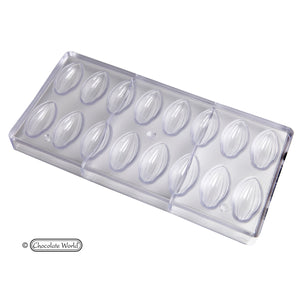 Chocolate cocoa bean mold | Chocolate world