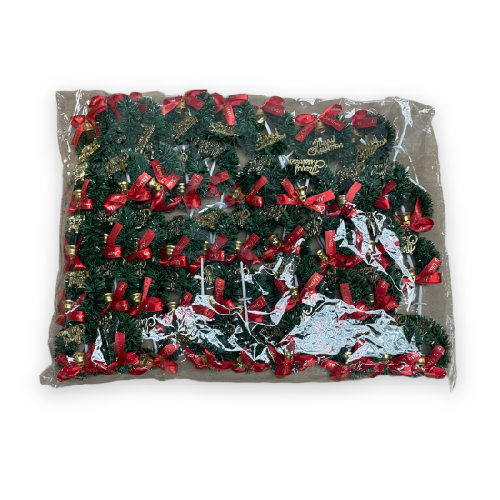 Christmas Cake topper Merry Christmas 50pieces