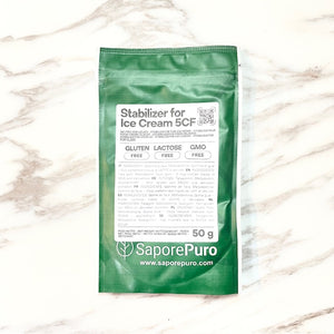 雪糕穩定劑(全能使用gum基底) Stabilizer for Ice cream 5CF | 50gr. Gum base Stabilizer | Gelato & icecream