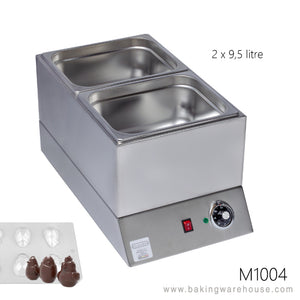 Chocolate Melter | Melting kettle 2 x 9,5 litre 220v