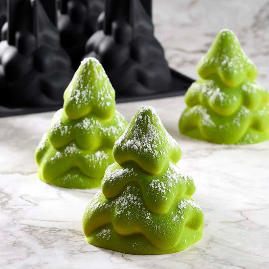 Pavoni single pastry silicon mold Snow tree