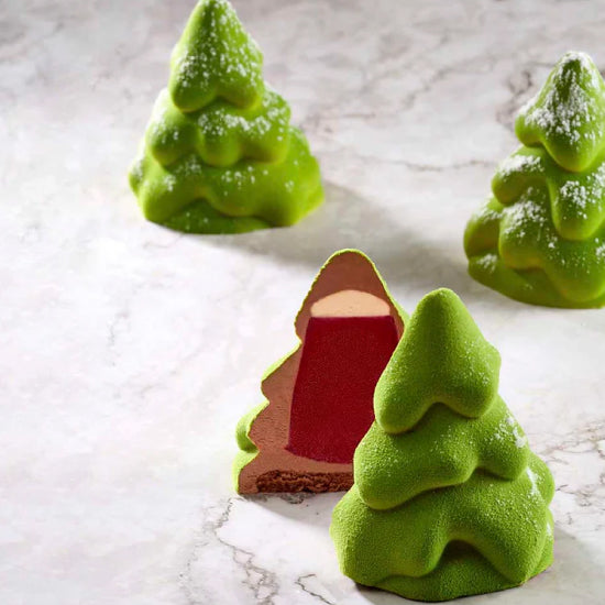Pavoni single pastry silicon mold Snow tree