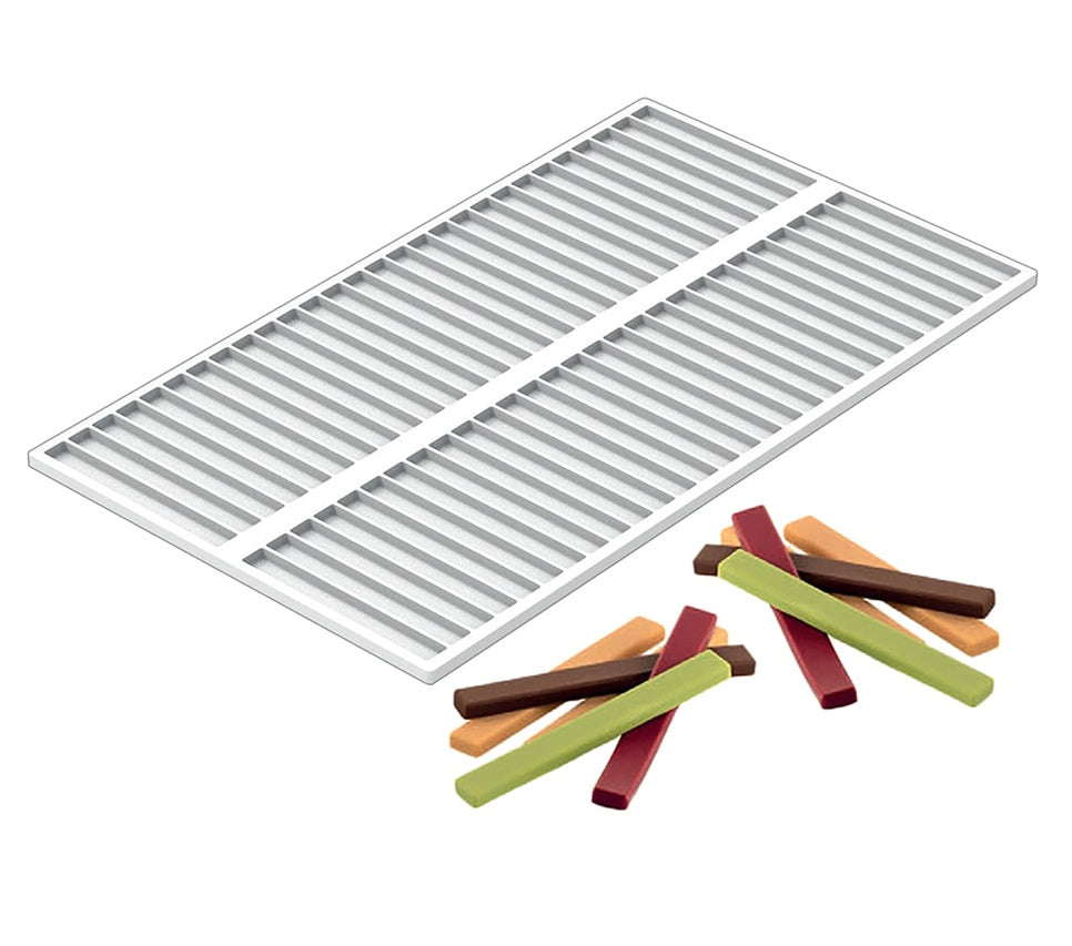 Bar choc Silicon Mold - Pain au chocolat 56 bars