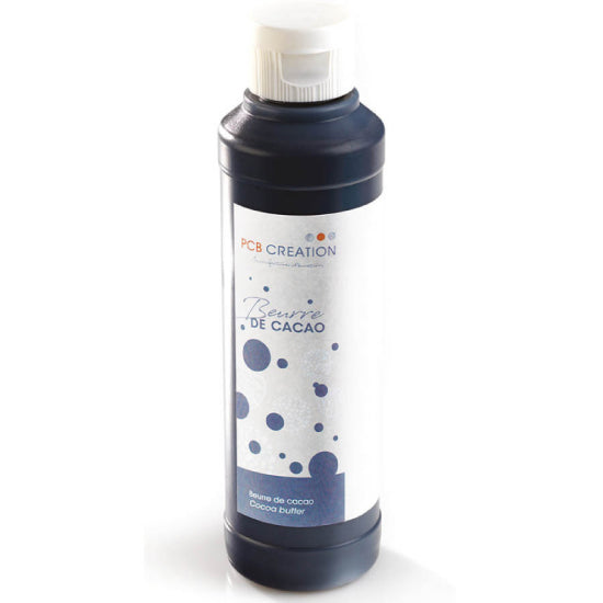 PCB colored cocoa butter 200g - Black