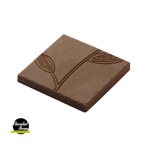 Chocolate mould Caraques square 5g | Chocolate World