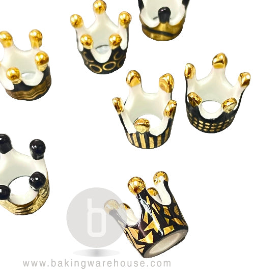 Crown ceramic feves for Galette des rois | bulk shipping | Special feves collection