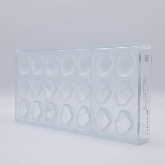 THE CRYSTAL Chocolate Hard Mold by Chocolate world