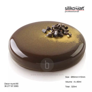 Silikomart Deco round 80