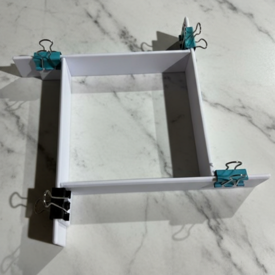 Silicon mold making Casting Plastic frame - adjustable