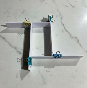 Silicon mold making Casting Plastic frame - adjustable