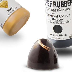Chef Rubber Jewel Colored cocoa butter 200g | Gold